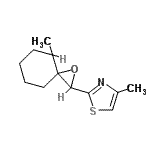CAS#: 831225-17-3， 4-methyl-2-(10-methyl-1-oxaspiro[2.5]octan-2-yl)thiazole
