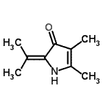 CAS#: 83123-18-6， 2-Isopropylidene-4,5-dimethyl-1,2-dihydro-3H-pyrrol-3-one