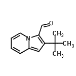 CAS 登录号：83164-31-2， 2-(2-甲基-2-丙基)-3-吲嗪甲醛