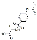 CAS#: 83192-69-2， (2S)-2-[[4-(Methoxycarbonylamino)Phenyl]Sulfonylamino]Propanoic Acid
