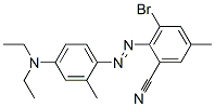 CAS#: 83249-49-4， 3-Bromo-2-[[4-(Diethylamino)-o-Tolyl]Azo]-5-Methylbenzonitrile