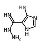 CAS#: 83256-03-5， 4-Sulfanyl-1H-imidazole-5-carboximidohydrazide