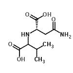 CAS#: 832733-01-4， N<sup>2</sup>-(1-Carboxy-2-methylpropyl)-L-asparagine
