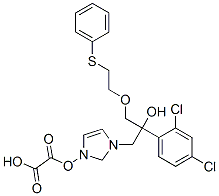 CAS#: 83337-92-2， 2-(2,4-Dichlorophenyl)-1-Imidazol-1-Yl-3-(2-Phenylsulfanylethoxy)Propan-2-Ol, Oxalic Acid