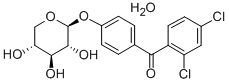 CAS#: 83354-96-5， (2,4-Dichlorophenyl)(4-(beta-D-Xylopyranosyloxy)Phenyl)Methanone Hemihydrate