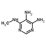 CAS#: 83366-44-3， N<sup>4</sup>-Methyl-4,5,6-pyrimidinetriamine