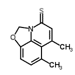 CAS#: 83367-37-7， 6,7-Dimethyl-4H-[1,3]oxazolo[5,4,3-ij]quinoline-4-thione
