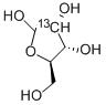 structure of CAS# 83379-40-2, D-Ribose-2-13C