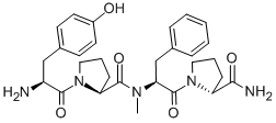 CAS#: 83397-56-2， Tyrosyl-prolyl-N-methylphenylalanyl-prolinamide
