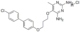 CAS#: 83402-97-5， 5-[3-[(4'-Chloro[1,1'-Biphenyl]-4-Yl)Oxy]Propoxy]-6-Methylpyrimidine-2,4-Diamine Hydrochloride