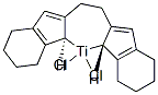 structure of CAS# 83462-46-8, Dichloro-(R,R)-Ethylenebis-(4,5,6,7-Tetrahydro-1-Indenyl)-Titanium;DICHLORO-(R,R)-ETHYLENEBIS-(4,5,6,7-TETRAHYDRO-1-INDENYL)-TITANIUM(IV);DICHLORO[(S,S)-ETHYLENBIS(4,5,6,7-TETRAH YDRO-1-INDENYL)]TITANIUM(IV)