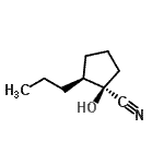 CAS#: 834885-63-1， (1R,2S)-1-Hydroxy-2-propylcyclopentanecarbonitrile
