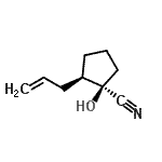 CAS#: 834885-64-2， (1R,2R)-2-Allyl-1-hydroxycyclopentanecarbonitrile