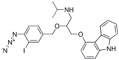 CAS#: 83538-85-6， 1-[[2-(4-Azido-3-Iodophenyl)-1,1-Dimethylethyl]Amino]-3-(9H-Carbazol-4-Yloxy)-2-Propanol
