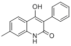 structure of CAS# 83609-87-4, 4-Hydroxy-7-Methyl-3-Phenyl-1,2-Dihydroquinolin-2-One;2-Hydroxy-7-Methyl-3-Phenyl-4-Quinolone;Sr-01000644503-1;Cds1_001033