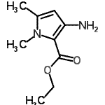 CAS#: 83621-89-0， Ethyl 3-amino-1,5-dimethyl-1H-pyrrole-2-carboxylate