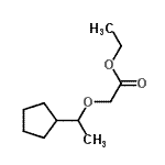 CAS#: 836656-91-8， Ethyl (1-cyclopentylethoxy)acetate