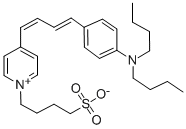 CAS 登录号：83668-92-2， 4-[4-[4-[4-(二丁基氨基)苯基]丁-1,3-二烯基]-1-吡啶-1-鎓基]丁烷-1-磺酸内盐