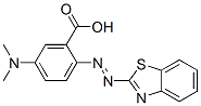 CAS#: 83688-78-2， 2-(2-Benzothiazolylazo)-5-dimethylaminobenzoic acid