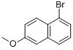 CAS#: 83710-62-7， 6-Methoxy-1-Bromo Naphthalene