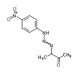 CAS 登录号：83711-60-8， 3-[(2E)-3-(4-硝基苯基)-2-三氮烯-1-基]-2-丁酮