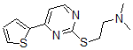 CAS#: 83726-78-7， N,N-Dimethyl-2-((4'-(Thien-2''-Yl)Pyrimidin-2'-Yl)Thio)Ethylamine