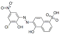 CAS#: 83784-14-9， 6-[(3-Chloro-2-Hydroxy-5-Nitrophenyl)Azo]-5-Hydroxynaphthalene-1-Sulphonic Acid