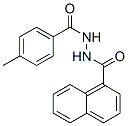 结构式 CAS# 83803-97-8, 2'-(4-甲基苯甲酰)-1-萘甲酰肼