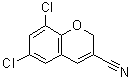 CAS#: 83823-56-7， 6,8-Dichloro-2H-chromene-3-carbonitrile