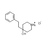 CAS#: 83846-80-4， 4-Hydroxy-4-(2-phenylethyl)piperidinium chloride