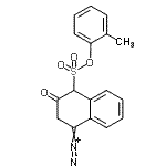 CAS#: 83846-93-9， 2-Methylphenyl 4-diazo-2-oxo-1,2,3,4-tetrahydro-1-naphthalenesulfonate