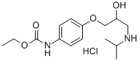 CAS#: 83855-51-0， (4-(2-Hydroxy-3-((1-Methylethyl)Amino)Propoxy)Phenyl)-Carbamic Acid Ethyl Ester Monohydrochloride