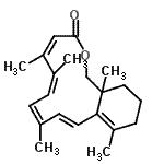 CAS#: 83860-24-6， (4Z,6Z,8Z,10E)-5,6,9,12,15a-Pentamethyl-13,14,15,15a-tetrahydro-2-benzoxacyclotridecin-3(1H)-one
