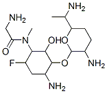 CAS#: 83865-95-6， 2-Amino-N-[4-Amino-3-[3-Amino-6-(1-Aminoethyl)Oxan-2-Yl]Oxy-6-Fluoro-2-Hydroxy-Cyclohexyl]-N-Methyl-Acetamide