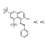 CAS#: 83898-22-0， Diammonium 7-hydroxy-8-(phenyldiazenyl)-1,3-naphthalenedisulfonate