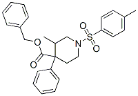 CAS#: 83898-25-3， Benzyl 3-Methyl-4-Phenyl-1-(p-Tolylsulphonyl)Piperidine-4-Carboxylate