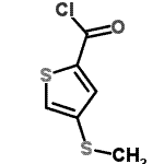 CAS#: 83933-22-6， 4-(Methylsulfanyl)-2-thiophenecarbonyl chloride