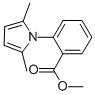 structure of CAS# 83935-44-8, Methyl 2-(2,5-Dimethyl-1H-Pyrrol-1-Yl)Benzenecarboxylate;BENZOIC ACID, 2-(2,5-DIMETHYL-1H-PYRROL-1-YL)-, METHYL ESTER;2-(2,5-DIMETHYL-1H-PYRROL-1-YL)-BENZOIC ACID METHYL ESTER;METHYL 2-(2,5-DIMETHYL-1H-PYRROL-1-YL)BENZENECARBOXYLATE