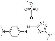 CAS#: 83950-26-9， 5-(Dimethylamino)-2-[[4-(Dimethylamino)Phenyl]Azo]-3-Methyl-1,3,4-Thiadiazolium Methyl Sulphate