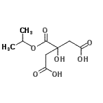 CAS#: 83966-24-9， 3-Hydroxy-3-(isopropoxycarbonyl)pentanedioic acid