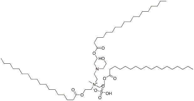 CAS#: 83968-70-1， [2-[(2-Hydroxyethyl)[2-(Stearoyloxy)Ethyl]Amino]Ethyl]Methylbis[2-(Stearoyloxy)Ethyl]Ammonium Hydrogen Sulphate