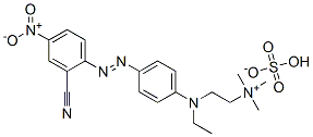 CAS#: 83968-99-4， [2-[[4-[(2-Cyano-4-Nitrophenyl)Azo]Phenyl]Ethylamino]Ethyl]Trimethylammonium Hydrogen Sulphate