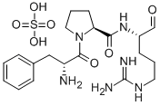 CAS#: 83997-16-4， (S)-D-Phenylalanyl-N-(4-((Aminoiminomethyl)Amino)-1-Formylbutyl)-L-Prolinamide Sulfate (1:1)