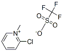 结构式 CAS# 84030-18-2, 2-氯-1-甲基吡啶鎓三氟甲烷磺酸盐