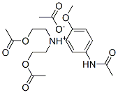 CAS#: 84030-51-3， (5-Acetamido-2-Methoxyphenyl)Bis(2-Acetoxyethyl)Ammonium Acetate