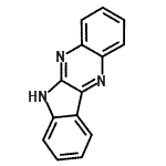 structure of CAS# 84055-81-2, 6H-Indolo[2,3-b]quinoxaline;{5H-Indolo[2,3-b]quinoxaline};5H-Indolo(2,3-b)quinoxaline;5H-Indolo[2,3-b]quinoxaline