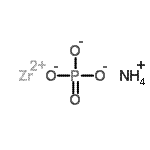 CAS#: 84057-79-4， Ammonium zirconium(2+) phosphate (1:1:1)
