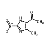 CAS#: 84123-04-6， 1-(4-Methyl-2-nitro-1H-imidazol-5-yl)ethanone