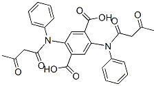 CAS#: 84145-39-1， 2,5-Bis[(1,3-Dioxobutyl)Phenylamino]Terephthalic Acid