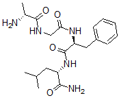 CAS#: 84145-88-0， De-Tyr(1)-Ala(2)-Enkephalinamide-Leu